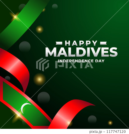 Maldives Independence day design illustration collection Maldives Independence day design illustration collection 117747120