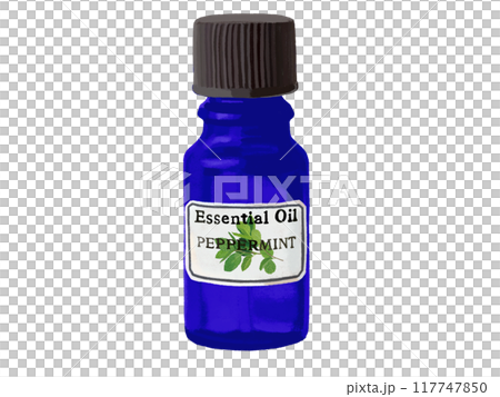 Aroma oil (peppermint) blue bottle Aroma oil (peppermint) blue bottle 117747850