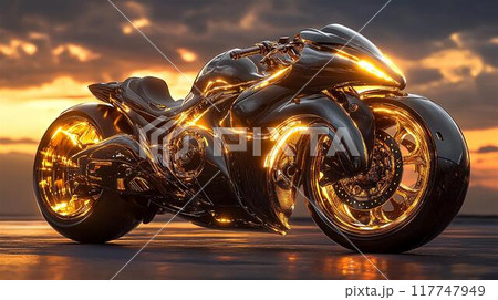 黄金のバイク 117747949