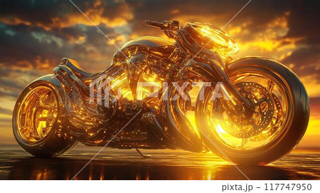 黄金のバイク 117747950