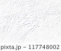 Wrinkled white paper texture. Realistic background 117748002
