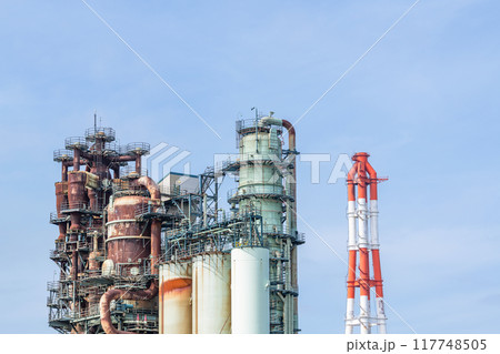 コンビナート（工場イメージ） 117748505
