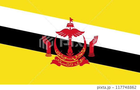 Brunei flag national material design Brunei flag national material design 117748862
