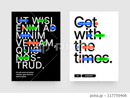 Layout template for events or business related. 117750406