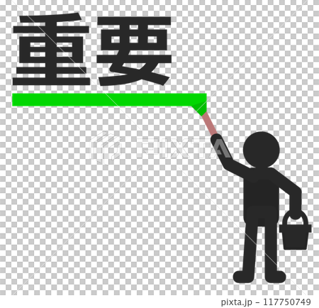 強調並告知重要觀點的人。 強調並告知重要觀點的人。 117750749