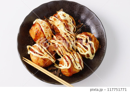 大阪名物たこ焼 117751771