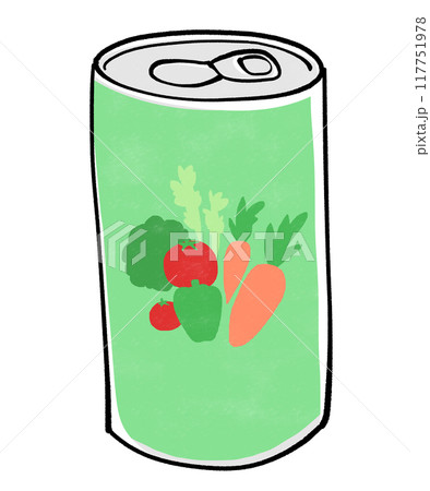 野菜ジュースのイラスト 野菜ジュースのイラスト 117751978