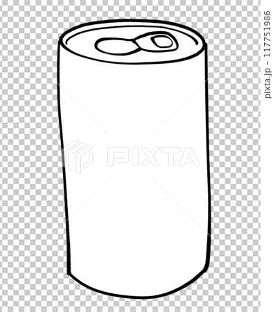 Illustration of canned beverage 117751986