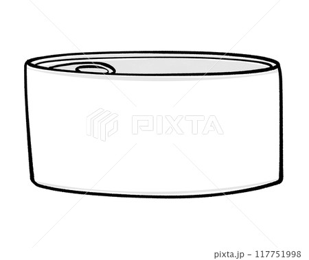 缶詰のイラスト 缶詰のイラスト 117751998