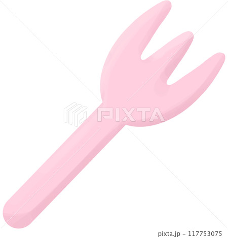 Cute Pink fork 117753075