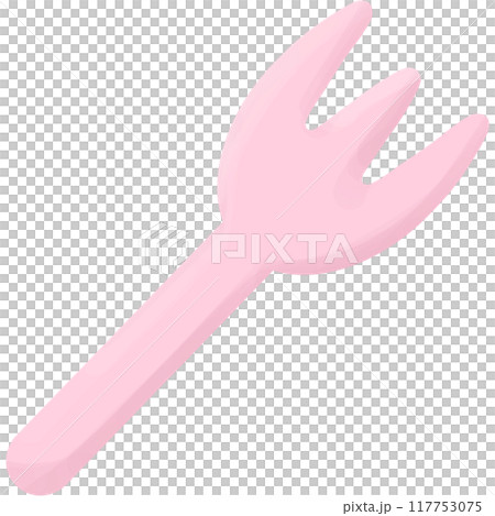 Cute Pink fork 117753075