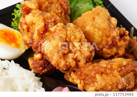唐揚げ弁当 唐揚げ弁当 117753493