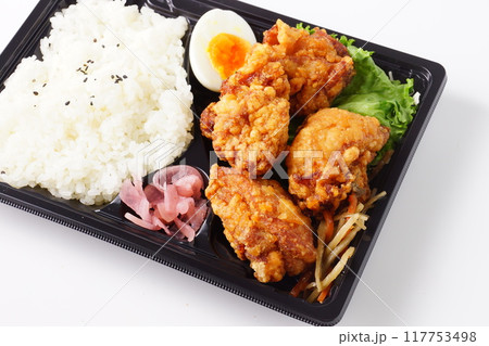 唐揚げ弁当 117753498