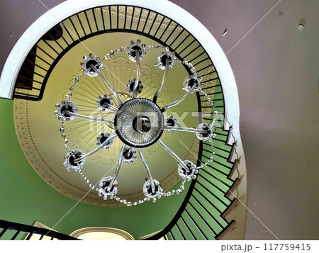 chandelier above chandelier above 117759415