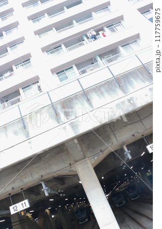 マンモス団地 東京都高島平団地に築かれた都営三田線 志村車両検修場 117759675