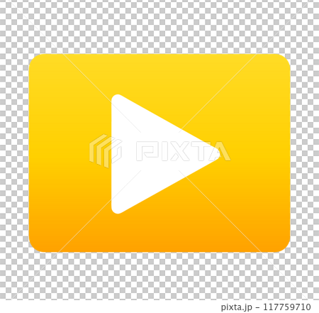 Yellow gradient | Video icon Yellow gradient | Video icon 117759710