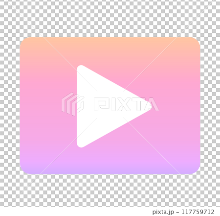 Pink gradient | Video icon Pink gradient | Video icon 117759712
