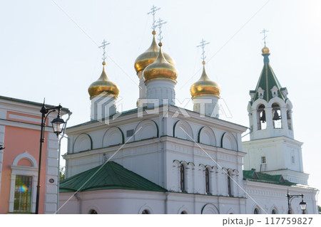 russia landmark christianity religion tourism building architecture dome church travel city temple 117759827