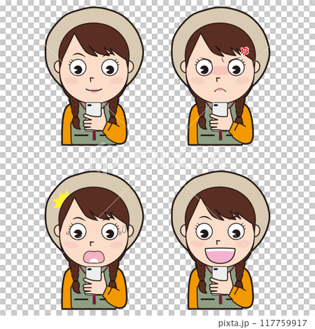 女露營者⑩ 117759917