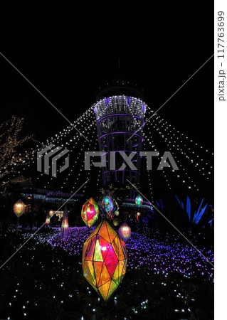 江の島の冬のイベントシーキャンドル湘南の宝石箱5 117763699