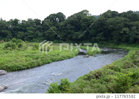 多摩川 青梅市 釜の淵公園 多摩川 青梅市 釜の淵公園 117765582