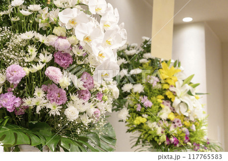 お葬式イメージ(供花) お葬式イメージ(供花) 117765583