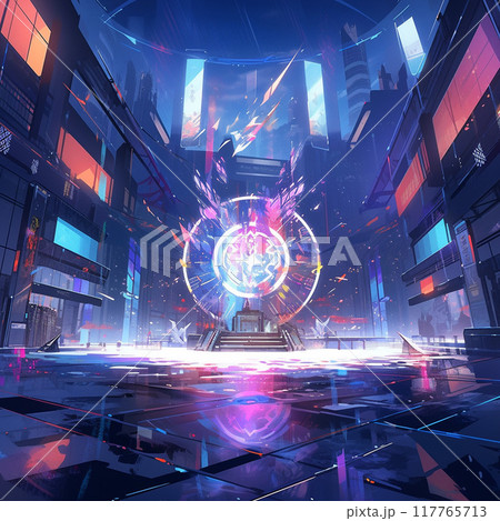 サイバーパンクな景色01 117765713
