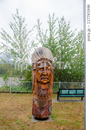 Chainsaw wood carvings - Hope, BC, Canada Chainsaw wood carvings - Hope, BC, Canada 117765996
