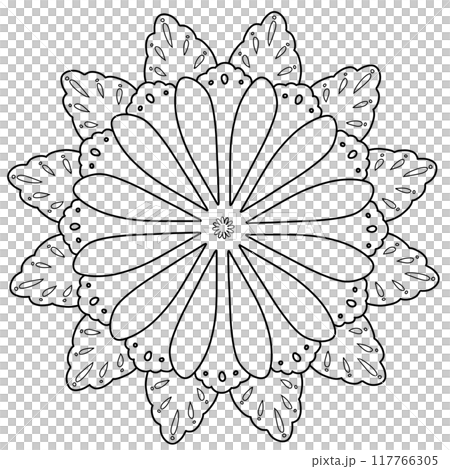 黑色花朵蕾絲 黑色花朵蕾絲 117766305