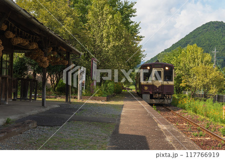 上神梅駅/電車が入ってきたレトロな無人駅【わたらせ渓谷鐡道】群馬県 上神梅駅/電車が入ってきたレトロな無人駅【わたらせ渓谷鐡道】群馬県 117766919