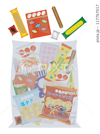 お菓子詰め放題 117767017