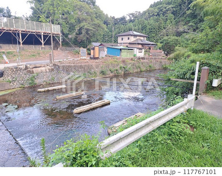 流された橋のあと    117767101