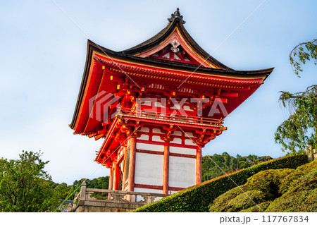 Views of Kiyomizu-dera temple in Kyoto, Japan 117767834