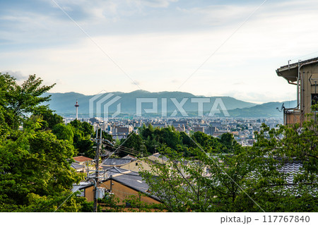 Views of Kiyomizu-dera temple in Kyoto, Japan 117767840