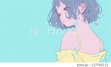 日本アニメーション　少女 117768112