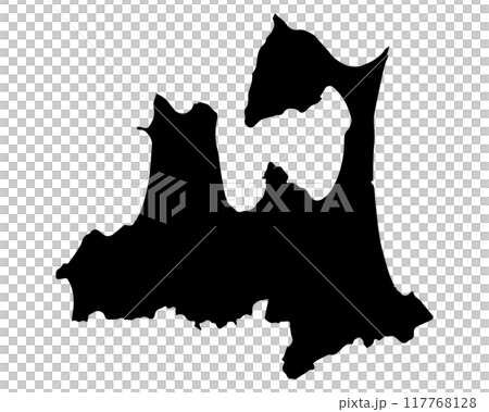 Aomori Prefecture Map 117768128