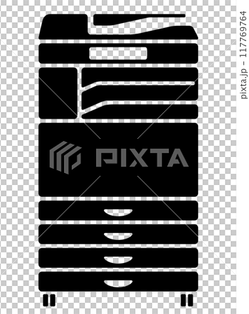 Copy machine icon 117769764