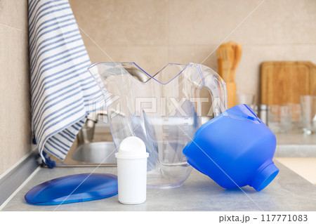 The water filter is in the kitchen The water filter is in the kitchen 117771083