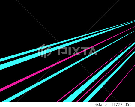 サイバーパンクなラインの背景 117773350