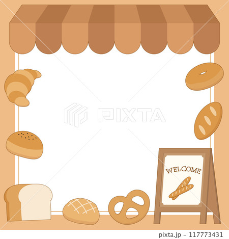 bakery bread shop frame 1 117773431