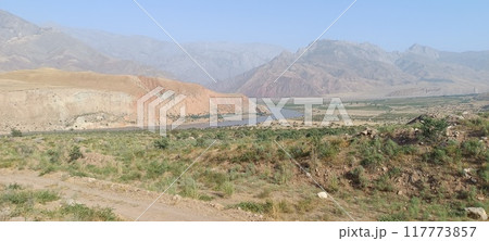 in tajikistan the beautiful land 117773857