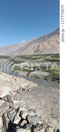 in tajikistan the beautiful land 117774075