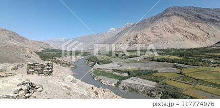 in tajikistan the beautiful land 117774076