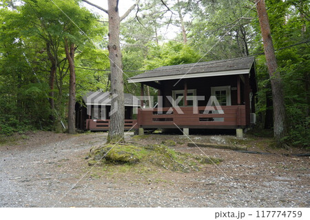 山梨県のPICA富士西湖キャンプ施設で撮影。 山梨県のPICA富士西湖キャンプ施設で撮影。 117774759