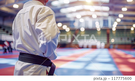 演武をする武術家 AI画像 演武をする武術家 AI画像 117775600