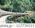 鉄橋を渡る鉄道 117776553