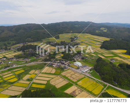 神子原の棚田 空撮 神子原の棚田 空撮 117776773