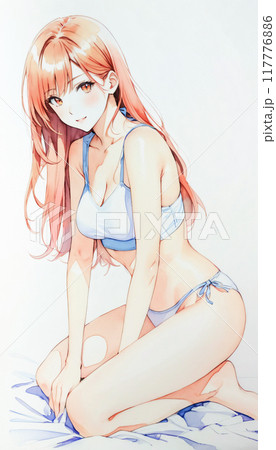 水着女性 水着女性 117776886