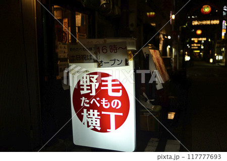 夜の野毛町界隈 117777693