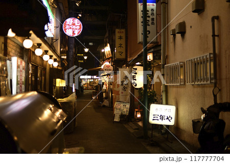 夜の野毛町界隈 117777704